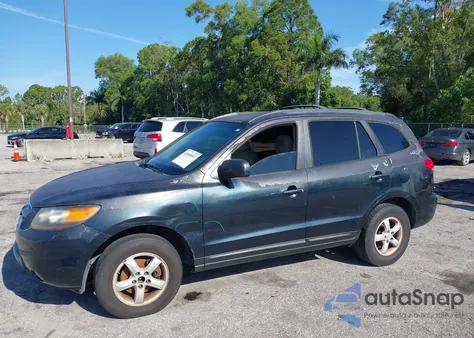 2007 Hyundai Santa Fe Gls z USA, uszkodzony, nr VIN 5NMSG13D57H003432